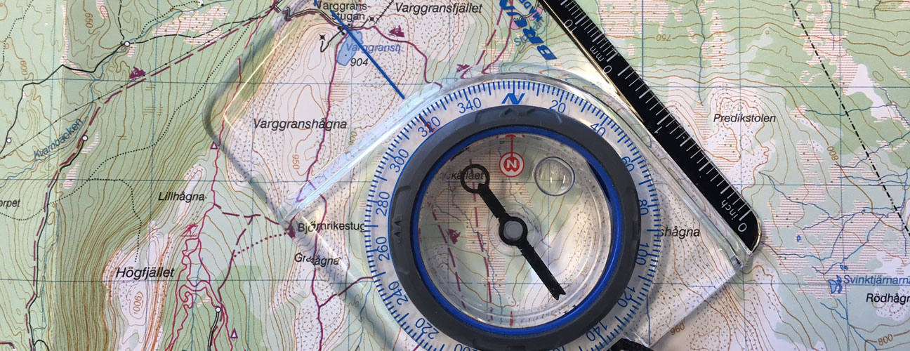 karta med kompass Lär dig använda karta och kompass | Vemdalen.se