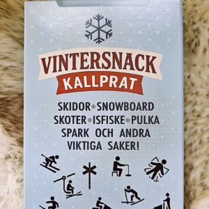 Vintersnack - Kallprat kortspel