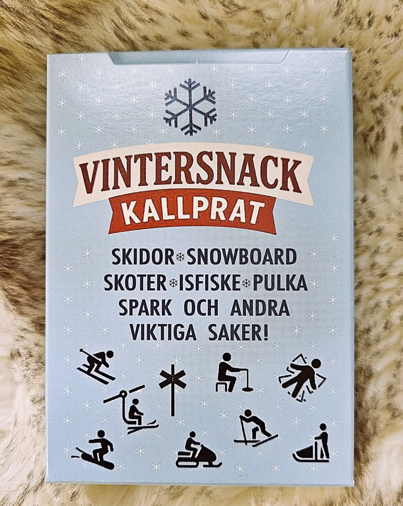 Vintersnack - Kallprat kortspel