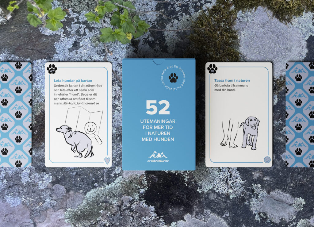 52 utemaningar DOG – för mer tid med hunden i naturen